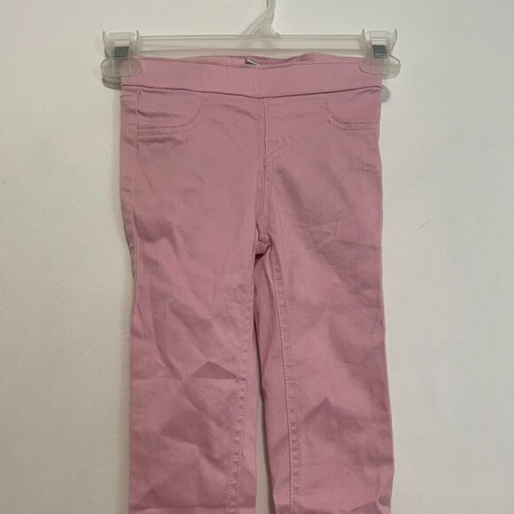 TRUE RELIGION Toddler Girls " Skinny Legging " Pink Pull On Jeggings Jeans Pants - Picture 3 of 16